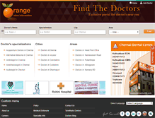 Tablet Screenshot of findthedoctors.info